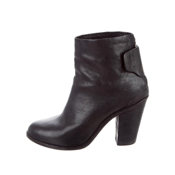 Rag & Bone Leather Ankle Boots - Picture 9 of 9